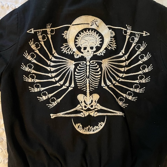 LF Carmar Embroidered Bomber Jacket - Picture 5 of 6